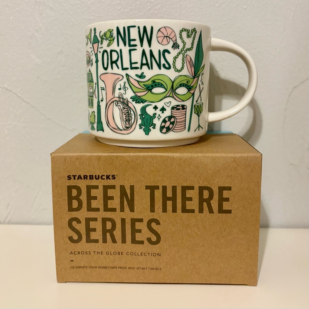 Starbucks New Orleans Louisiana Been There Series 14oz Ceramic Coffee Mug